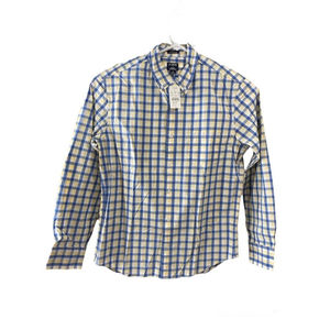 J. Crew Mens Long Sleeve Shirt Button Up Untucked Multi Color  Size XX-Large NWT